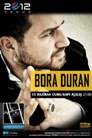 BORA DURAN 15 HAZRAN CUMA GECES 2012 VENUE SAHNESNDE