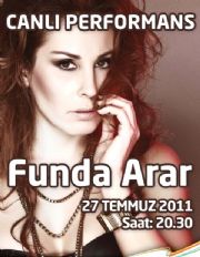 FUNDA ARAR ?PARK? TA KONSER VERECEK