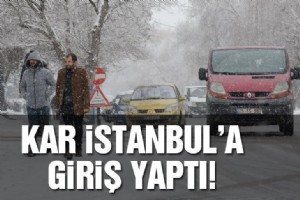 MARMARA BUZ KEST! KAR STANBUL’A O LELERDEN GR YAPTI