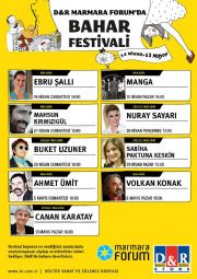 D&R MARMARA FORUM BAHAR FESTVAL NL SANATI  BULUMALARI LE BALIYOR....