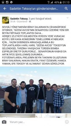 EFSANE HABERC SAADETTN TEKSOY, 10 YILIN ARDINDAN BU DEFA BEYAZ PERDEDE