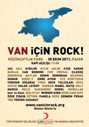 40 ROCK SANATISI KKFTLK PARK?TA VAN?A DESTEK KONSER VERYOR