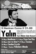 YALIN?IN BUGN YAPILACAK OLAN STANBUL KONSER ERTELEND!